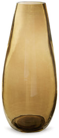 Rhettman - Vase Light Brown 6''W x 6''D x 16''H by Signature Design by Ashley® | Bel Furniture