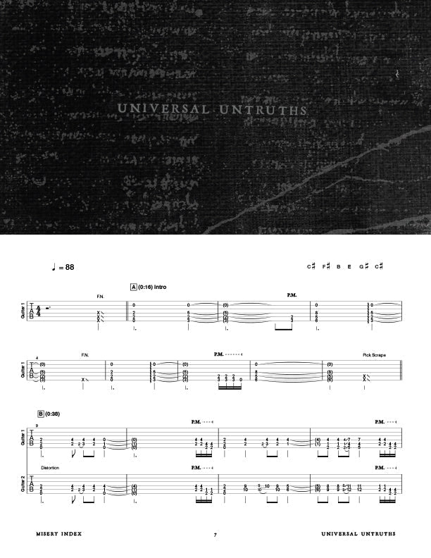 Printed Guitar Book, Digital Guitar Book
