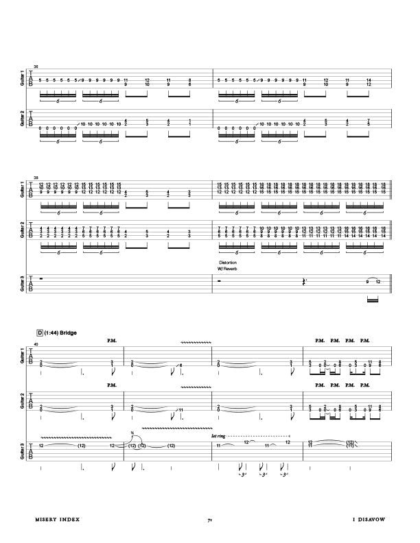 Printed Guitar Book, Digital Guitar Book