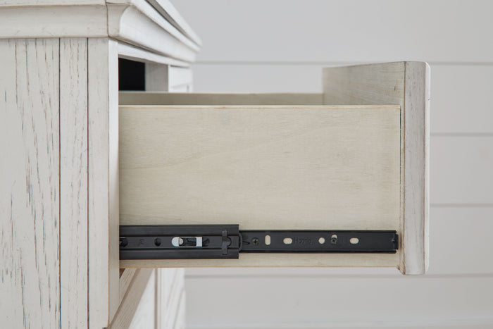 Robbinsdale - Antique White - One Drawer Night Stand by Signature Design by Ashley® | Bel Furniture