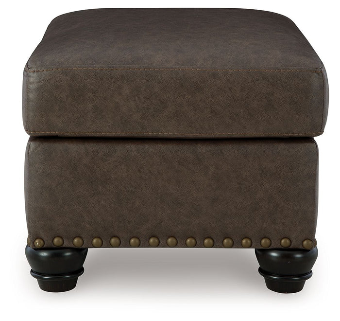 Roxmere - Umber - Ottoman by Benchcraft® | Bel Furniture