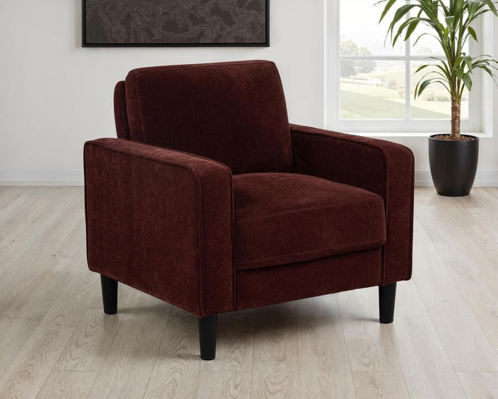 Ruth - Upholstered Track Arm Accent Chair