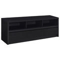 Black / 59"W x 15.5"D x 22"H