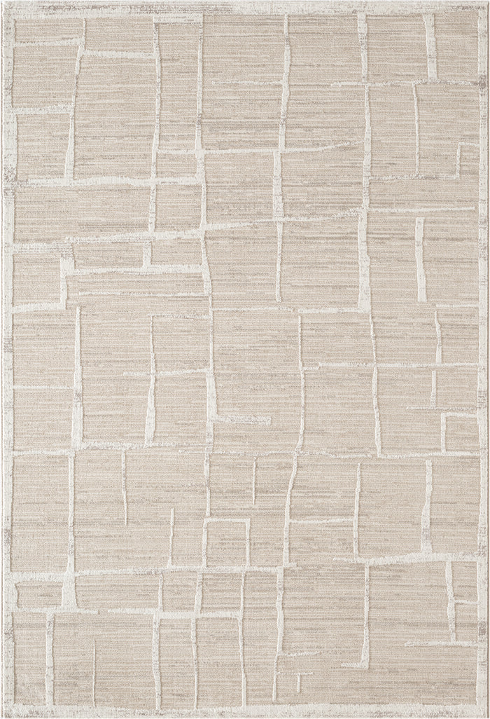 .Samira Silver Power-Loomed Area Rug 6' 6" x 9' 0"
