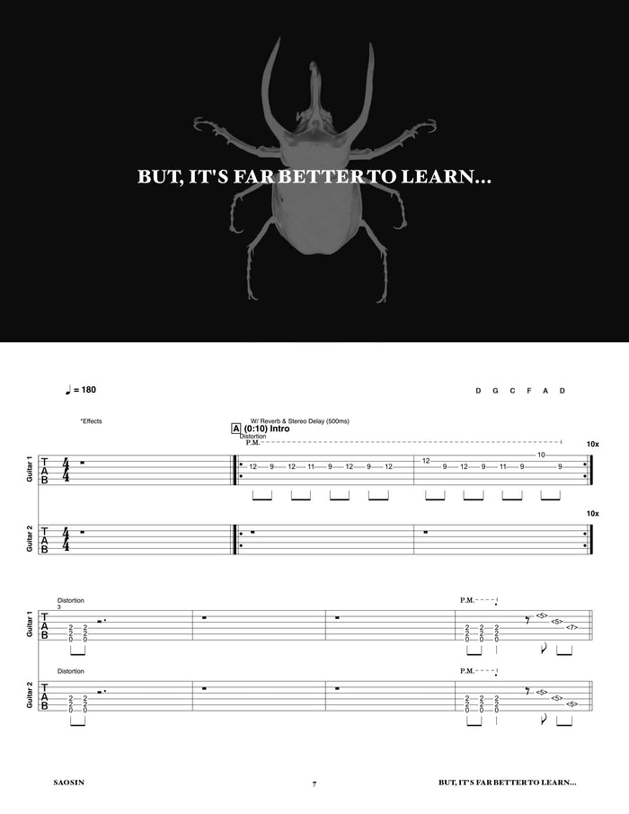Printed Guitar Book, Digital Guitar Book
