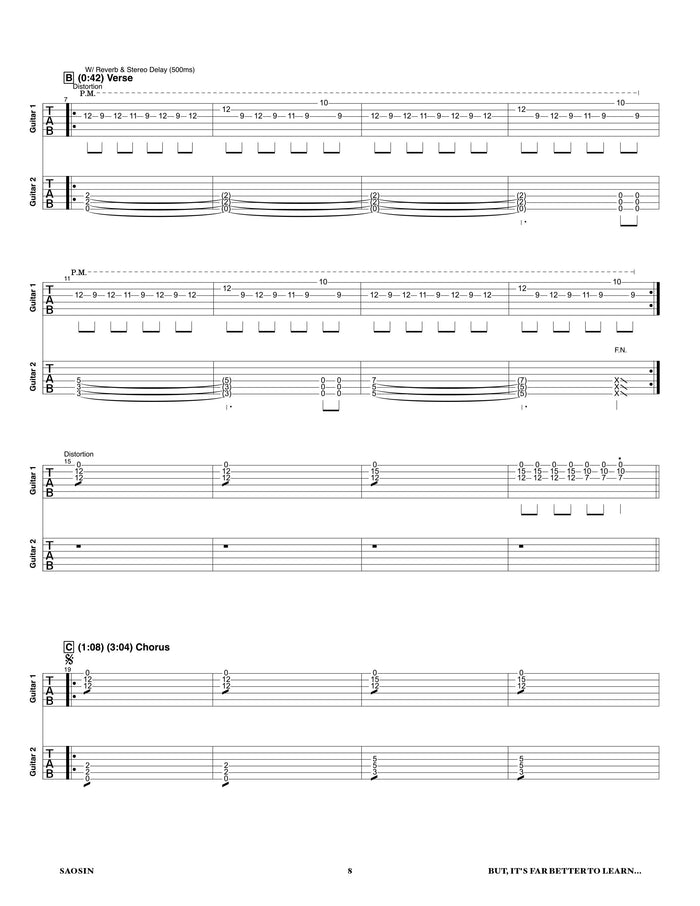 Printed Guitar Book, Digital Guitar Book