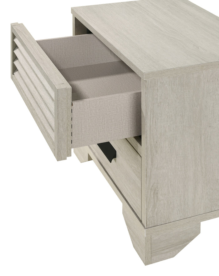 Sarter Night Stand - White