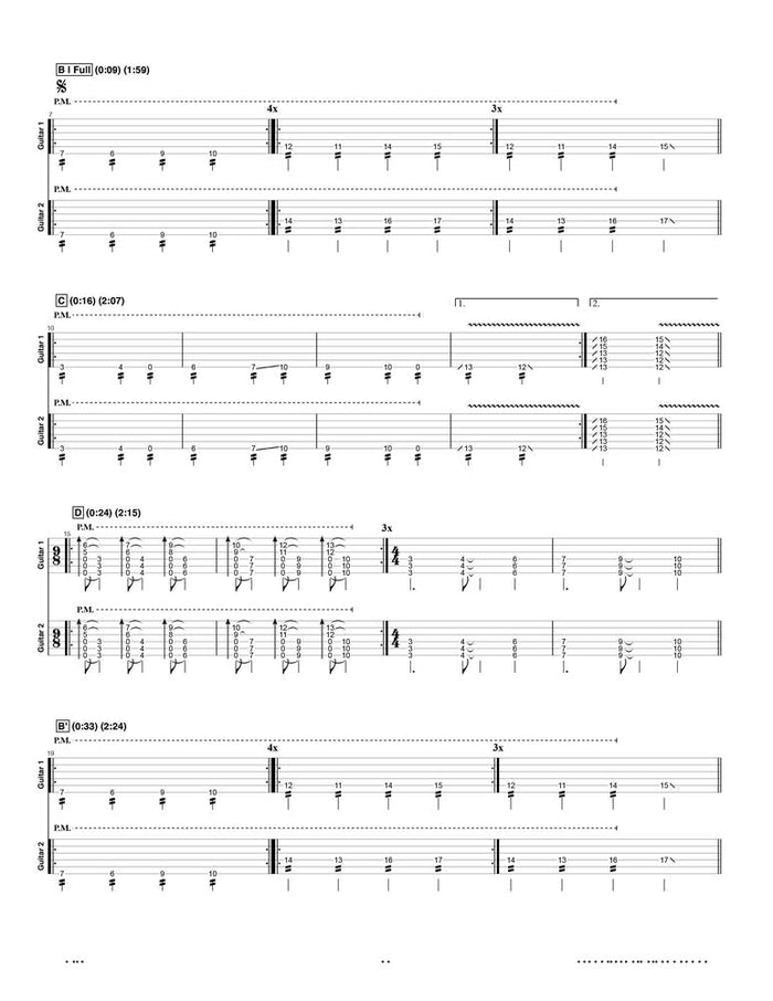 Printed Guitar Book, Digital Guitar Book