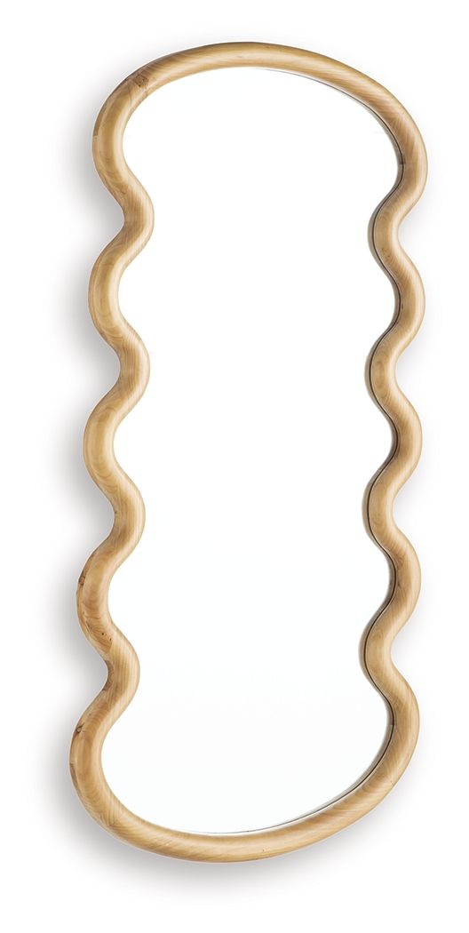 Serendis - Accent Mirror - Brown - view 4