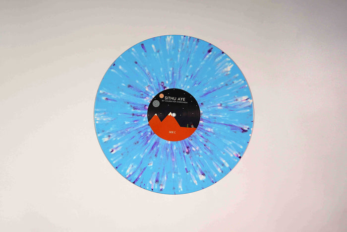 2xLP Baby Blue with White + Orchid Splatter