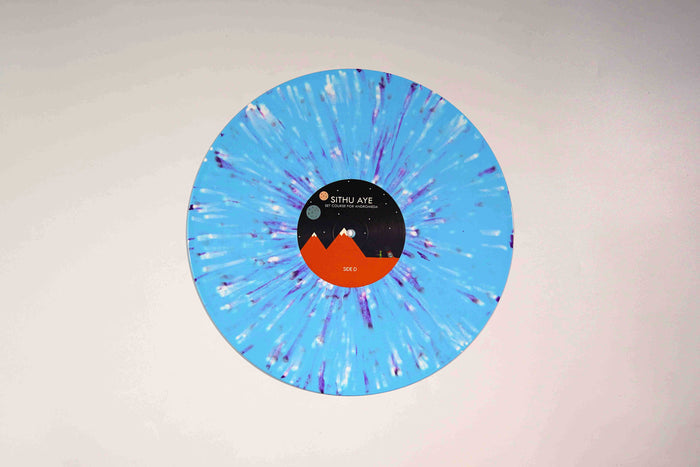 2xLP Baby Blue with White + Orchid Splatter