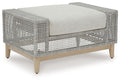Seton Creek - Gray - Ottoman With Cushion by Signature Design by Ashley® | Bel Furniture