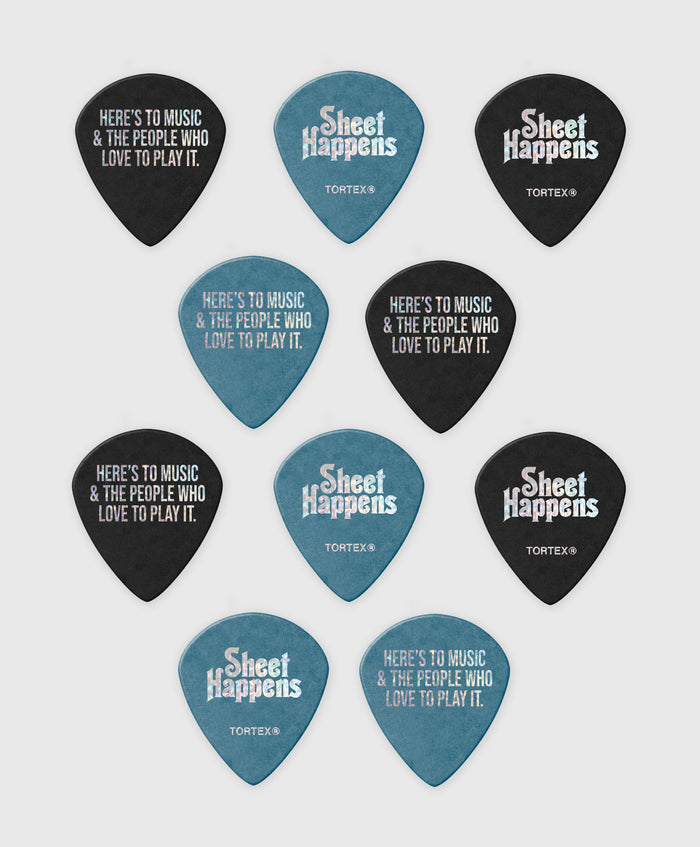 10 Dunlop Jumbo Jazz Guitar Picks