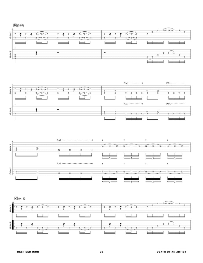 Printed Guitar Book, Digital Guitar Book