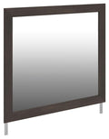 Shaehartin Bedroom Mirror Dark Brown