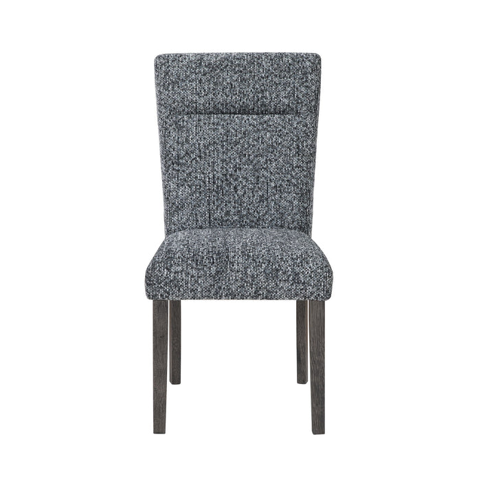 Sharon Dining Chair With Extended Back (Set of 2) Gray