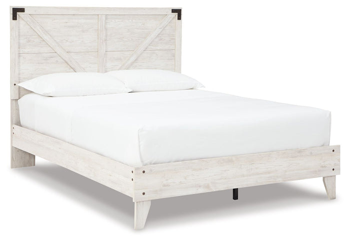 Shawburn Panel Bed