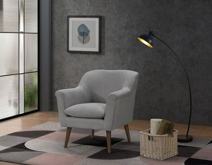 Shelby - Woven Fabric Oversized Armchair - view 2