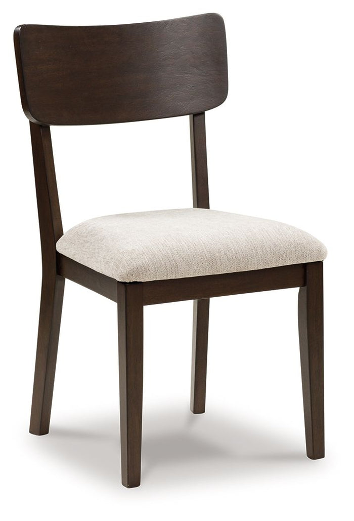 Mallenette - Dining Upholstered Side Chair (Set of 2) - Merlot - view 5