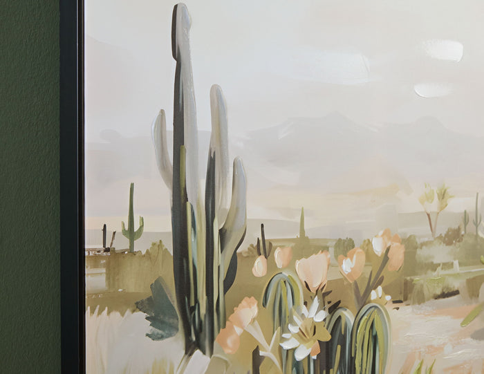 Sidworth - Wall Art - Green / Beige / Gray - view 3