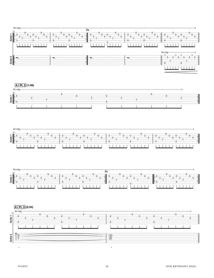 Printed Guitar Book, Digital Guitar Book