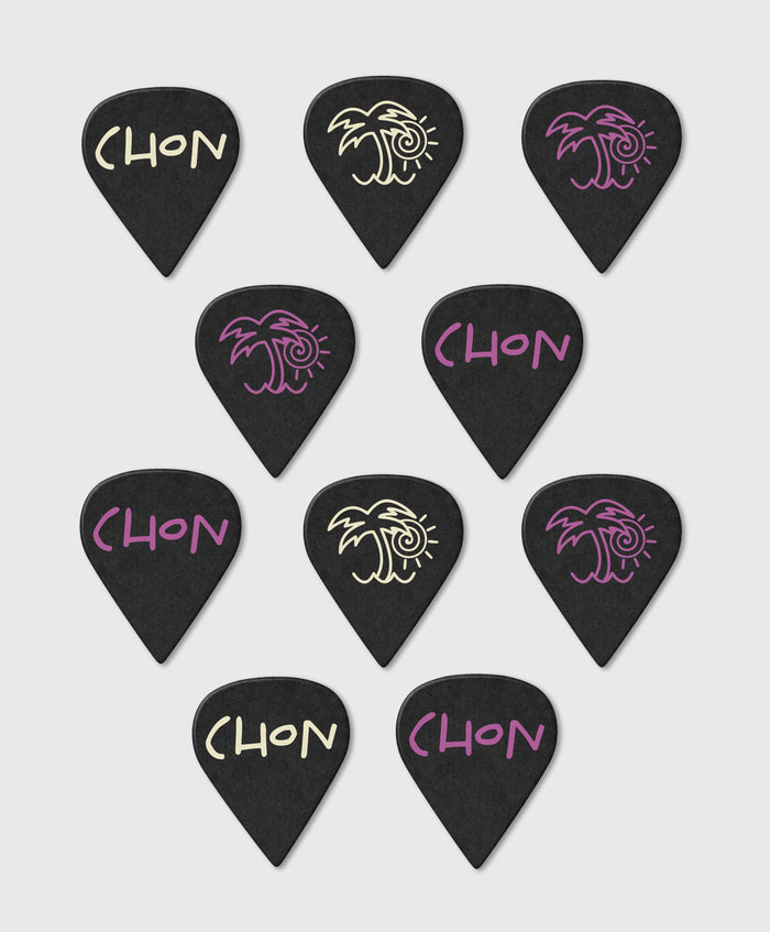 10 Custom Dunlop Sharp Picks