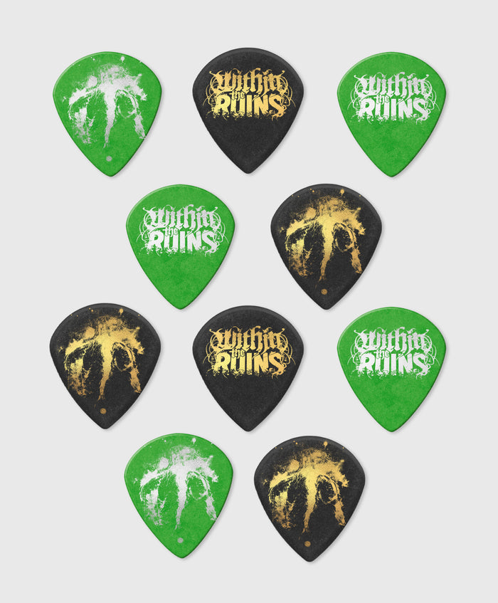 10 Custom Dunlop Jumbo Jazz Picks