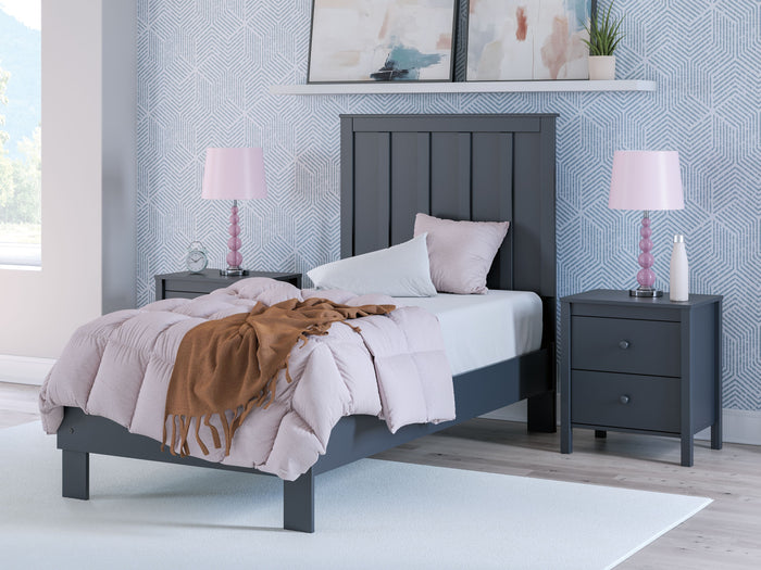 Simmenfort - Platform Bed With Panel Headboard by Signature Design by Ashley® | Bel Furniture