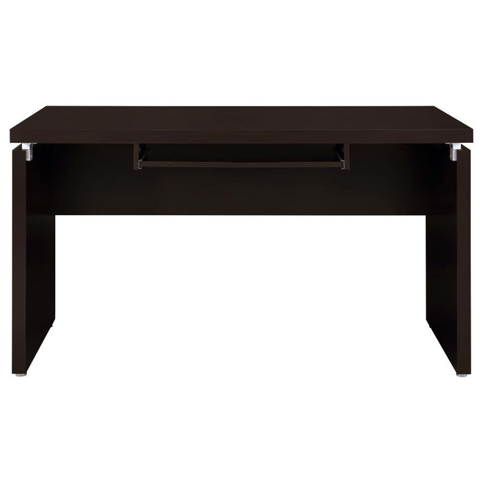 Skylar - Computer Desk With Keyboard Drawer - Cappuccino