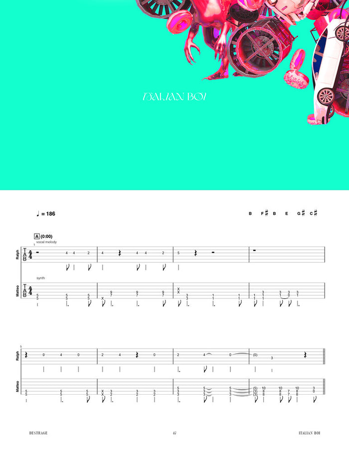 Printed Guitar Book, Digital Guitar Book