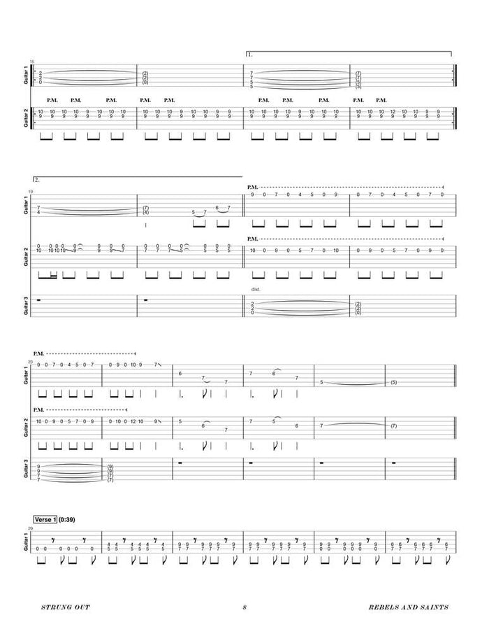 Printed Guitar Book, Digital Guitar Book