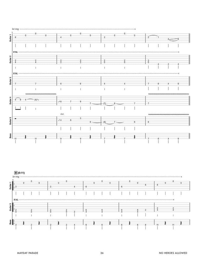 Printed Guitar & Bass Book, Digital Guitar & Bass Book