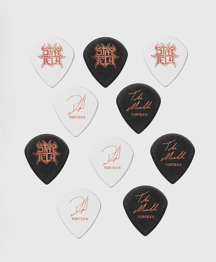 10 Custom Dunlop Jazz iii Picks