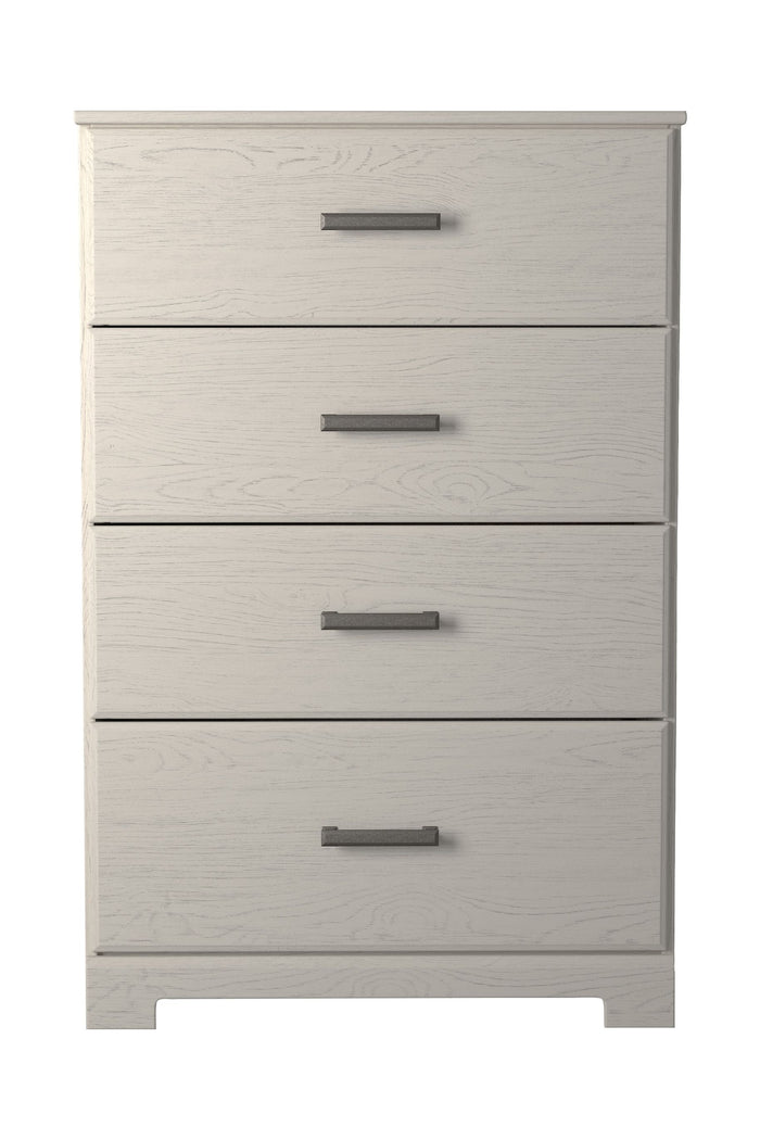 Stelsie - White - Four Drawer Chest by Signature Design by Ashley® | Bel Furniture