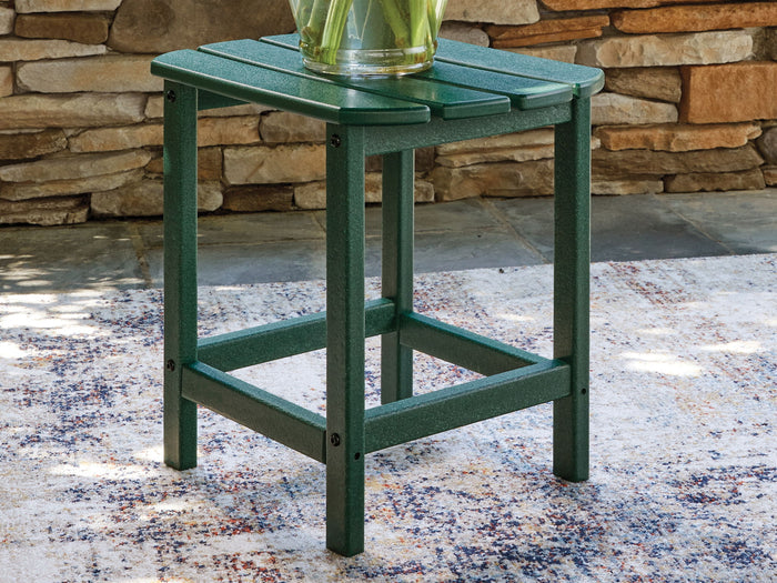 Sundown Shores - Rectangular End Table - Green - view 2