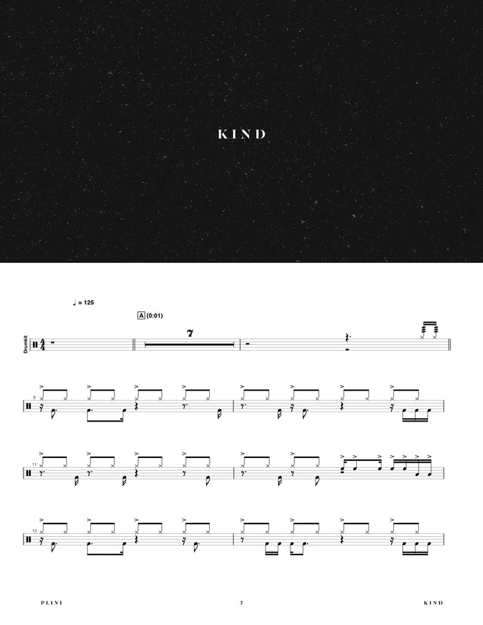 Printed Drum Book, Digital Drum Book