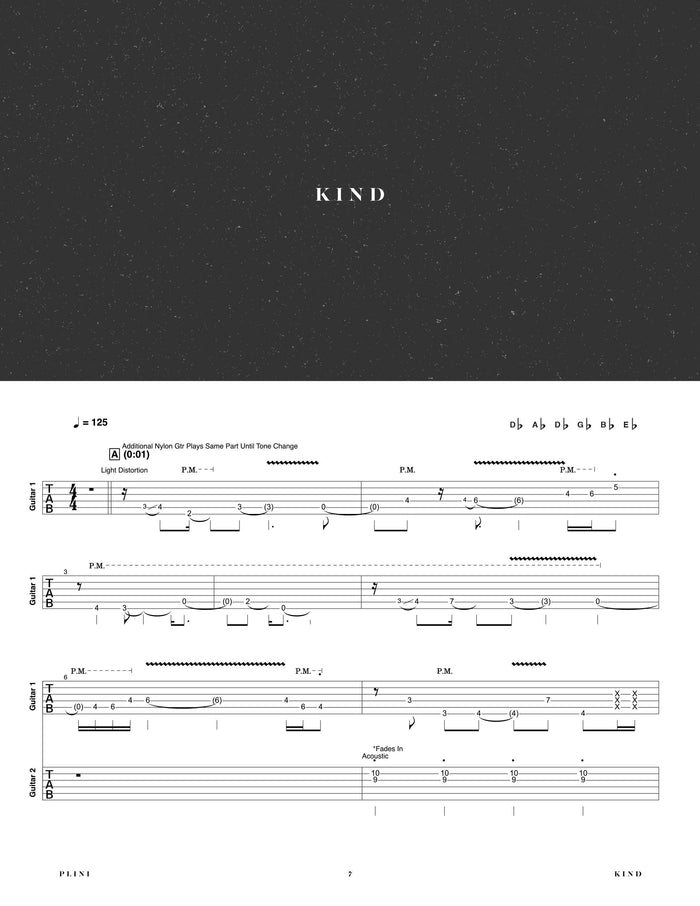 Printed Guitar Book, Digital Guitar Book