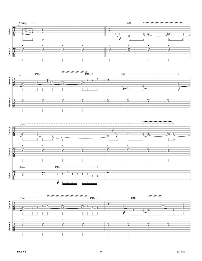 Printed Guitar Book, Digital Guitar Book