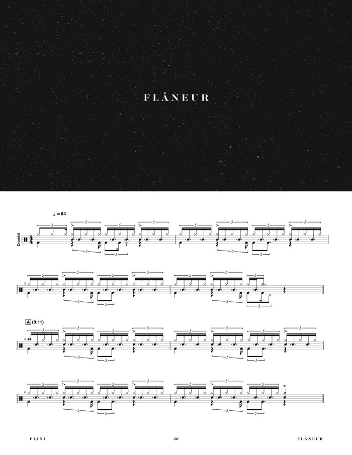 Printed Drum Book, Digital Drum Book