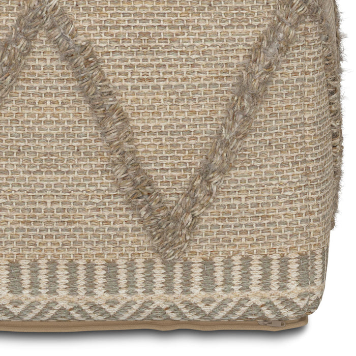 Sweeney - Upholstered Square Pouf - view 3