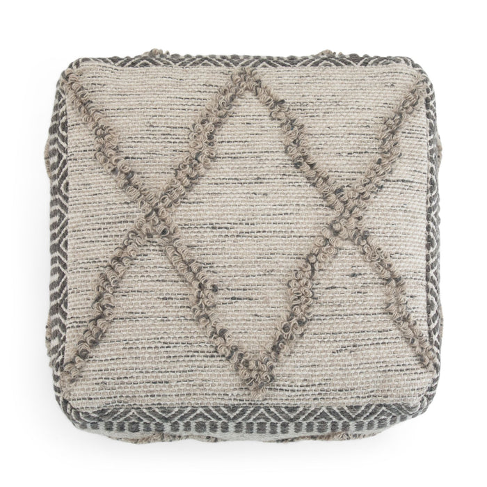 Sweeney - Upholstered Square Pouf - view 8