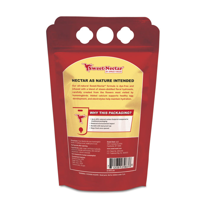 Sweet-Seed Sweet-Nectar Ready-to-Use Hummingbird Nectar, 1.5 Liter (50.7 ounces) Clear, Dye-Free