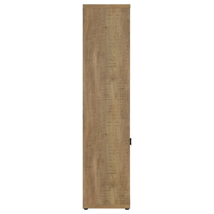 Tabby - 3-Shelf Engineered Wood Media Tower - Mango
