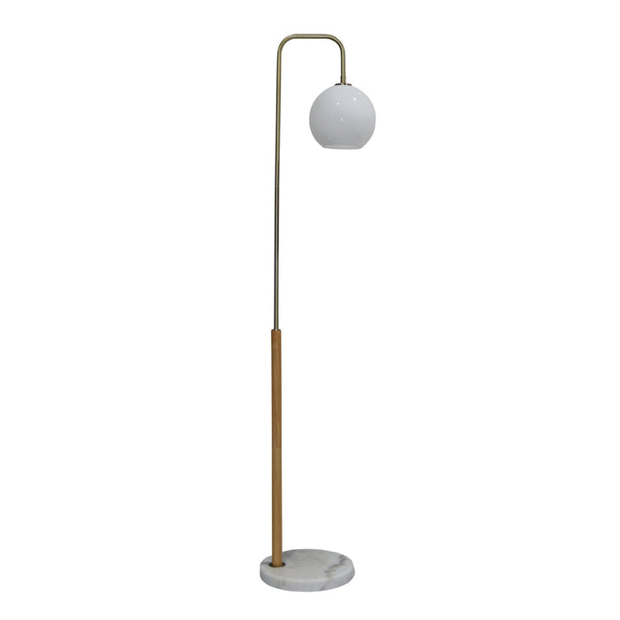 Tall Corner Floor Lamp For Living Room White