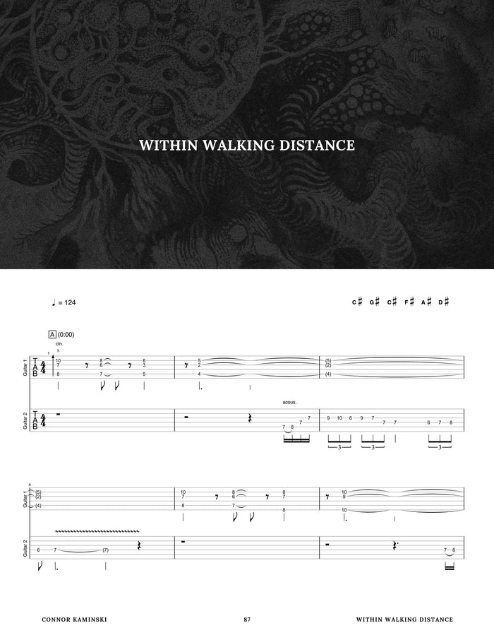 Printed Guitar Book, Digital Guitar Book