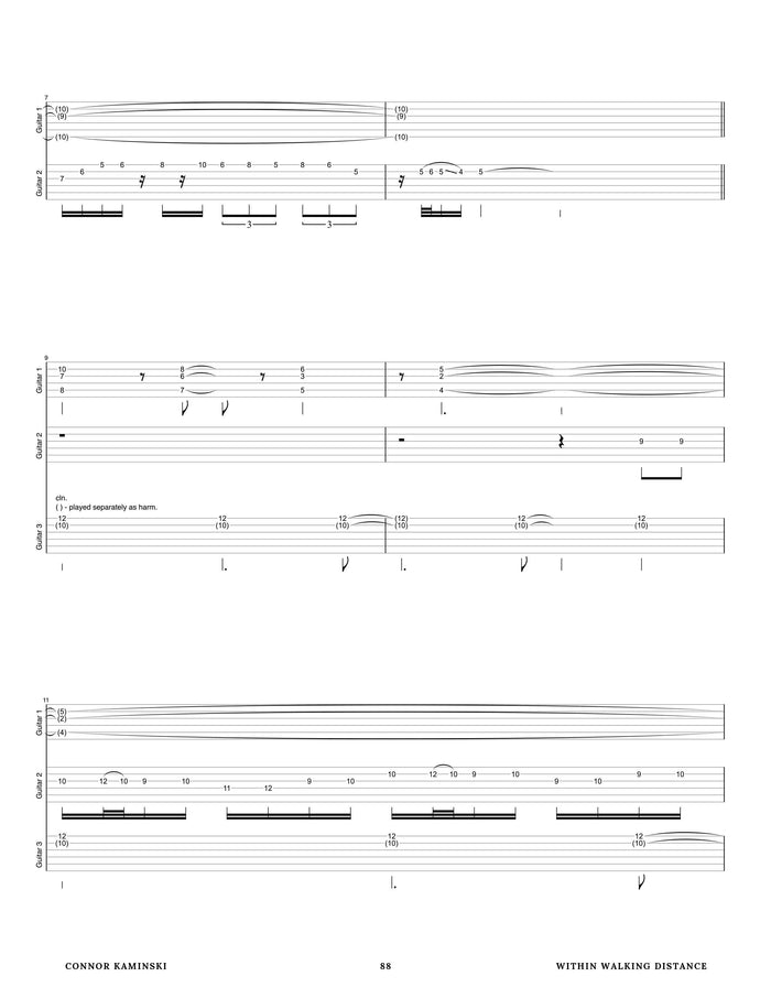 Printed Guitar Book, Digital Guitar Book