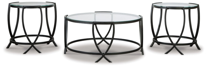 Tarrin - Occasional Table Set (Set of 3) - Black - view 6