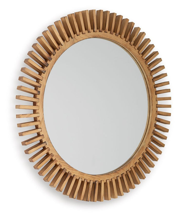 Tedwell - Accent Mirror - Brown - view 5