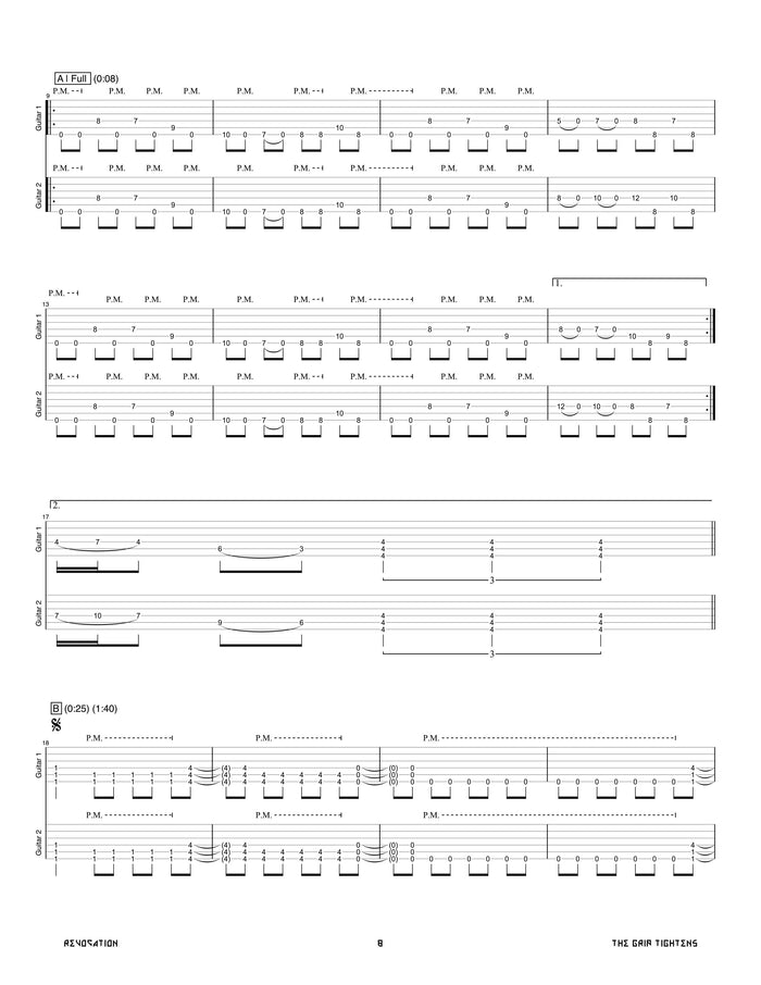 Printed Guitar Book, Digital Guitar Book