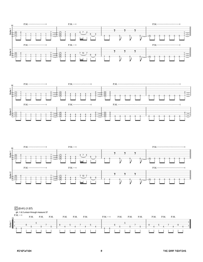 Printed Guitar Book, Digital Guitar Book